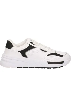 EA7 Buty, Mężczyzna, Biały, 43 1/3 EU, Białe Unisex Sneakers z Kontrastowymi Szczegółami