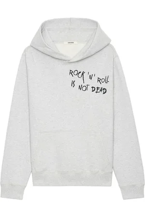 Zadig & Voltaire Bluzy, Mężczyzna, Szary, M, Stylowy T-shirt dla mężczyzn
