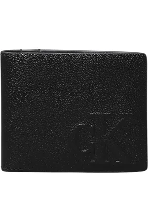 Calvin Klein Akcesoria, Mężczyzna, Czarny, ONE SIZE, Portfel i Etui na Karty z Eko-skóry