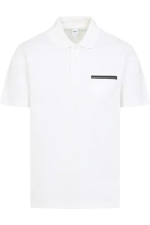 Berluti Koszulki, Mężczyzna, Biały, M, Biała Koszulka Polo Stylowy Strój Casual