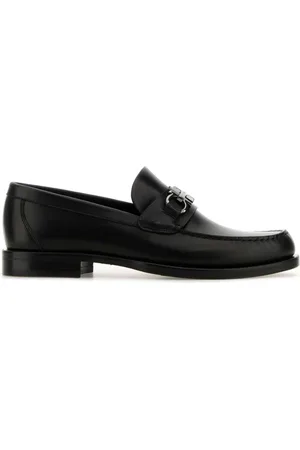 Salvatore Ferragamo Buty, Mężczyzna, Czarny, 43 EU, Mokasyny Fort dla Mężczyzn