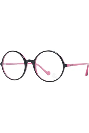 Moncler Akcesoria, Kobieta, Różowy, ONE SIZE, Kolorowe Okulary Damskie Okrągły Styl