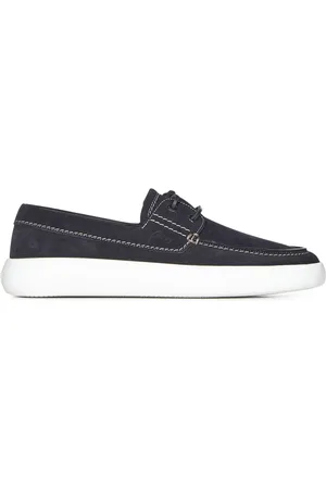 BRIONI Buty, Mężczyzna, Niebieski, 39 EU, Zamsz, Niebieskie Mokasynyy Zamszowe Stylowe Wygodne Buty