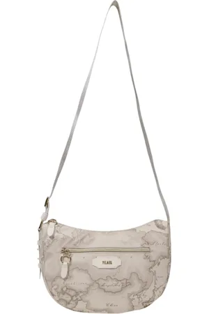 ALVIERO MARTINI 1A CLASSE Torebki, Kobieta, Beżowy, ONE SIZE, Wielofunkcyjna torba na ramię z nadrukiem