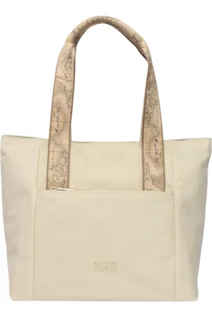 ALVIERO MARTINI 1A CLASSE Torebki, Kobieta, Żółty, ONE SIZE, Nylon, Nylonowa torebka z przodu z logo