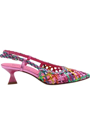 Pon´s quintana Buty, Kobieta, Wielobarwność, 37 EU, Eleganckie Sandały Slingback Styl Merapi