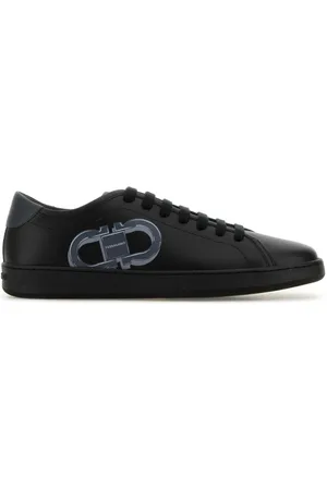 Salvatore Ferragamo Buty, Mężczyzna, Czarny, 38 1/2 EU, Stylowe Sneakersy dla Mężczyzn i Kobiet