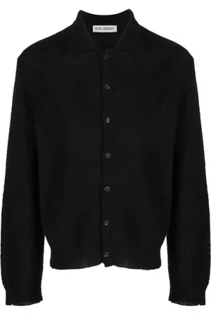 OUR LEGACY Swetry, Mężczyzna, Czarny, L, Polo Shirts