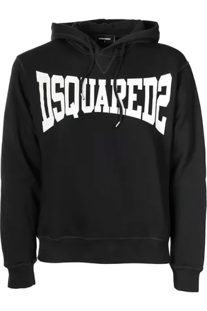 Dsquared2 Bluzy, Mężczyzna, Czarny, S, Włoskie Bluzy