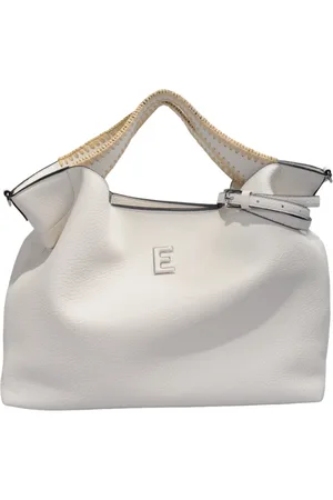 ERMANNO SCERVINO Torebki, Kobieta, Biały, ONE SIZE, Damska torba z eko-skóry z logo