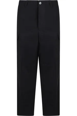 Stone Island Spodnie, Mężczyzna, Niebieski, W32, Spodnie Cargo Regular Fit Bawełniane