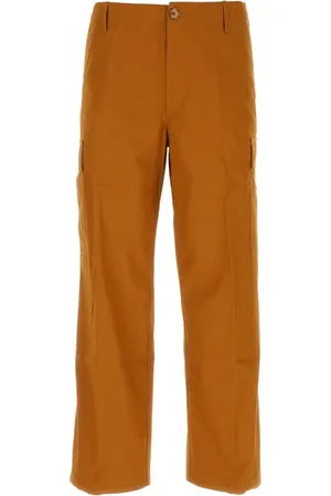 Kenzo Spodnie, Mężczyzna, brązowy, W38, Eleganckie Straight Spodnie