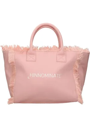 hinnominate Torebki, Kobieta, Różowy, ONE SIZE, Różowa Torba Shopper z Zamknięciem na Zamek Błyskawiczny