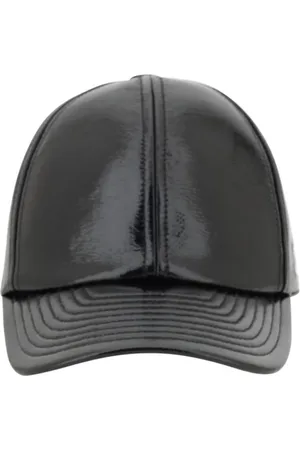Courrèges Akcesoria, Kobieta, Czarny, M, Reedition Czapka Baseballowa z Ikonicznym Logo