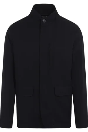 Ermenegildo Zegna Kurtki, Mężczyzna, Niebieski, L, Niebieska Kurtka dla Mężczyzn Stylowa