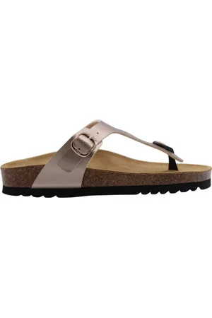 Scholl Buty, Kobieta, brązowy, 41 EU, Wygodne Teenslipper do codziennego noszenia