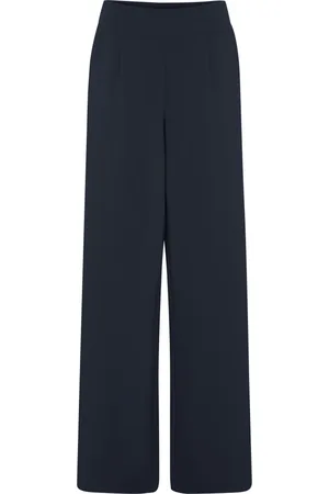Ichi Spodnie, Kobieta, Niebieski, XS, Regularne Spodnie Damskie