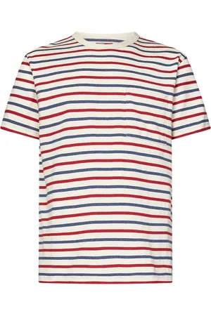FORTELA Koszulki, Mężczyzna, Wielobarwność, XL, Pasowane Wielobarwne T-shirt z Kieszenią na Piersi