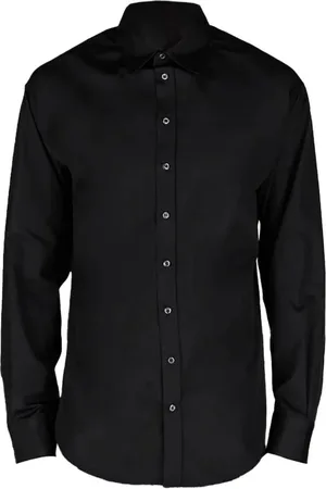 Dsquared2 Koszule, Mężczyzna, Czarny, XL, Włoskie Koszule