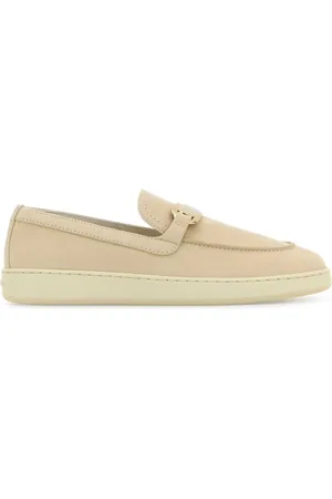 Salvatore Ferragamo Buty, Kobieta, Beżowy, 35 EU, Stylowe Mokasynyy dla Mężczyzn