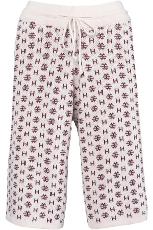 Hest Szorty, Kobieta, Wielobarwność, S, Kaszmir, Logo Shorts Heavy Knitwear Bottoms Rose Smoke