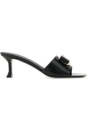 Salvatore Ferragamo Buty, Kobieta, Czarny, 38 EU, Sandały Zelie dla Kobiet