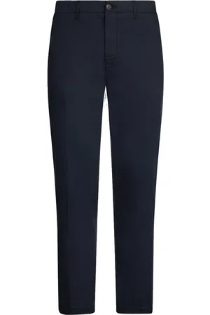 Liu Jo Spodnie, Mężczyzna, Niebieski, L, Niebieskie Spodnie Chino z Bawełny Slim Fit