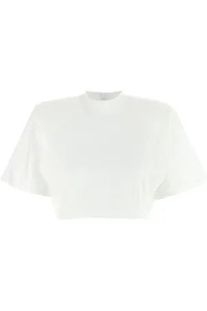 Pinko Koszulki, Kobieta, Biały, S, Białe T-shirty i Pola z Zamkiem Błyskawicznym