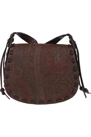 Etro Torebki, Kobieta, brązowy, ONE SIZE, Torba na ramię Arnica z nicią