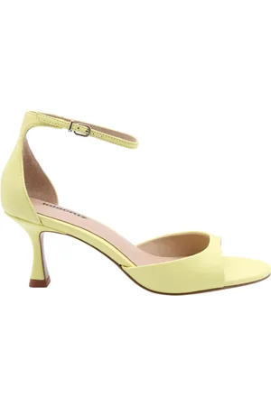 Lola Cruz Buty, Kobieta, Żółty, 39 EU, Fioletowy Sandał