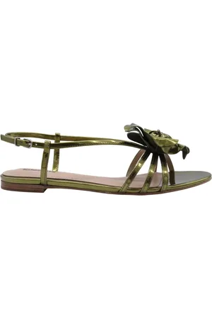 Lola Cruz Buty, Kobieta, Zielony, 40 EU, Turkusowe Sandały z Paskami
