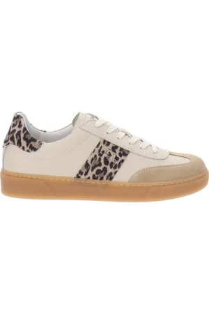 Nero Giardini Buty, Kobieta, Beżowy, 39 EU, Skórzane Sneakersy Damskie Nowoczesne Wygodne