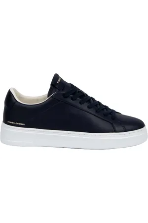 Crime london Buty, Mężczyzna, Niebieski, 42 EU, Niebieskie Extralight Sneakersy z Złotym Brandingiem