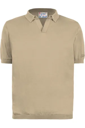 MC2 SAINT BARTH Koszulki, Mężczyzna, Beżowy, XL, Beżowe T-shirty i Pola