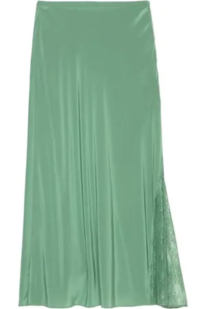 Zadig & Voltaire Spódnice, Kobieta, Zielony, L, Elegancka Czarna Spódnica