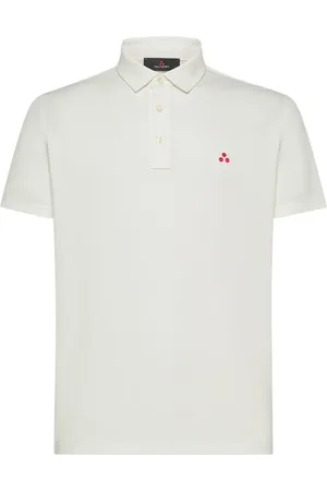 Peuterey Koszulki, Mężczyzna, Biały, XL, Bawełna, Biała Koszulka Polo Mezzola 02