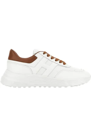Hogan Buty, Mężczyzna, Biały, 42 EU, Białe płaskie buty dla kobiet