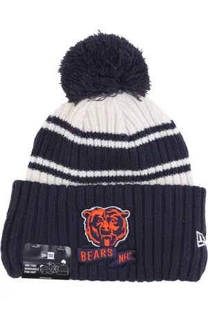 New Era Akcesoria, Mężczyzna, Wielobarwność, ONE SIZE, Czapka z pomponem Chicago Bears