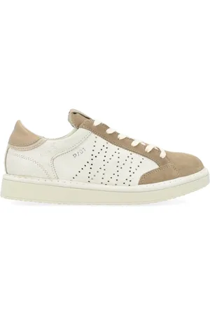 Panchic Buty, Mężczyzna, Biały, 45 EU, Zamsz, Sneaker model P01 zamszowy w kolorze kości słoniowej i beżowy