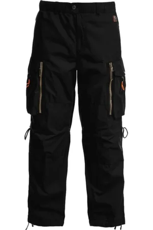 Parajumpers Spodnie, Mężczyzna, Czarny, S, Spodnie cargo w czarnym kolorze