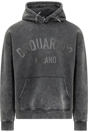 Dsquared2 Bluzy, Mężczyzna, Czarny, M, Włoskie Bluzy