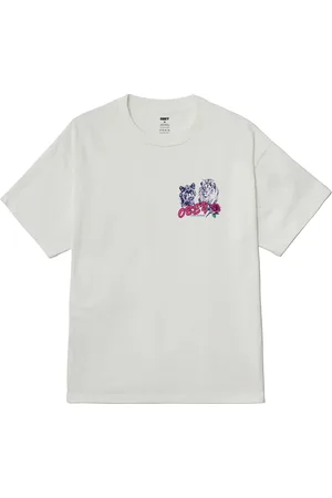 Obey Koszulki, Mężczyzna, Biały, L, Zjednoczeni i Walczący T-shirt