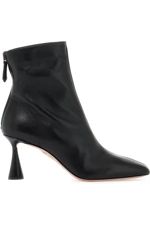 Aquazzura Buty, Kobieta, Czarny, 40 EU, Skóra, Amore Bootie 75