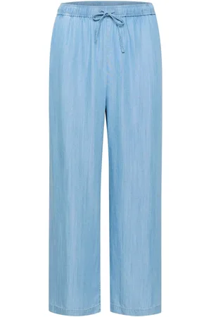 Part Two Spodnie, Kobieta, Niebieski, S, Denim, Straight Trousers