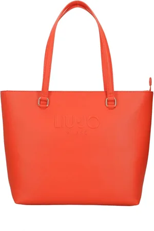 Liu Jo Torebki, Kobieta, Pomarańczowy, ONE SIZE, Elegancka torba shopper w kolorze pomarańczowym