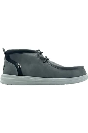 Hey dude Buty, Mężczyzna, Szary, 43 EU, Ecopelle Gumowe Logo Botki