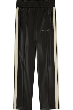 Palm Angels Spodnie, Mężczyzna, Czarny, L, Czarne Spodnie dla Mężczyzn Aw 24