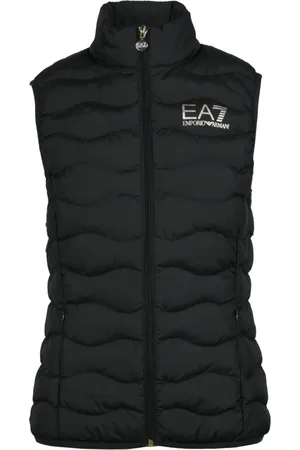 EA7 Kurtki, Kobieta, Czarny, S, Puffer Vest