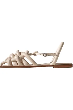 Hereu Buty, Kobieta, Beżowy, 37 EU, Ivory Sandal na cieplejsze sezony