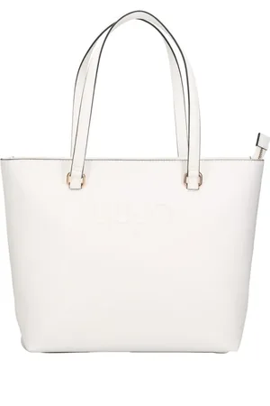 Liu Jo Torebki, Kobieta, Beżowy, ONE SIZE, Stylowa Torba Shopper w Beżu